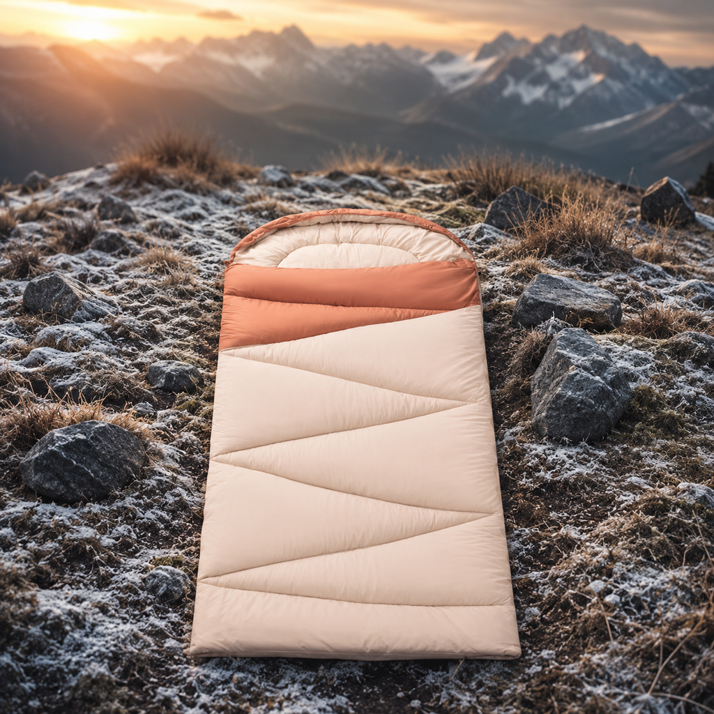 Ultralight Camping Sleeping Bag, Warm Cotton Envelope Design, 4 Season Backpacking Gear for Outdoor Adventures, Wholesale Luxury for Travelers