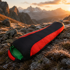 Sleeping Bag, Thick Four-Hole Cotton Filling, Winter Thermal Comfort, Camping Travel Gear, Luxury Wholesale for Outdoor Enthusiasts