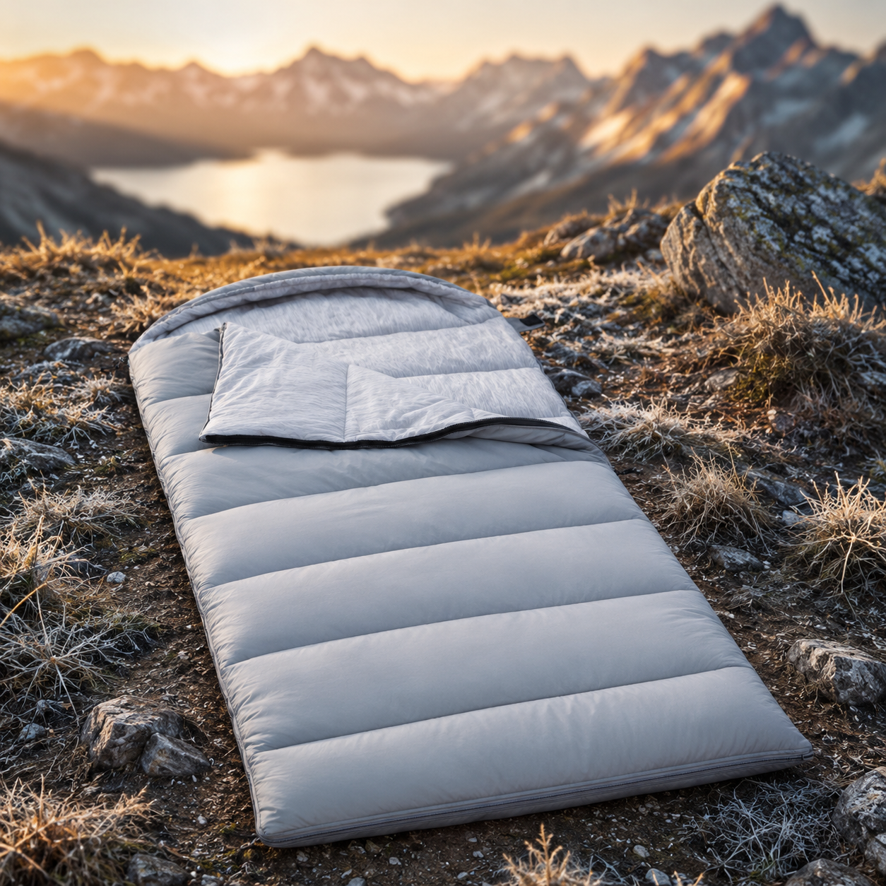 Sleeping Bag for Camping, Cotton Double Person, Spliceable Design, Warm for Summer and Winter, Wholesale Luxury Outdoor Gear