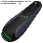 Sleeping Bag, Thick Four-Hole Cotton Filling, Winter Thermal Comfort, Camping Travel Gear, Luxury Wholesale for Outdoor Enthusiasts