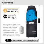 Sleeping Bag, Duck Down, Waterproof, Ultralight, Lightweight, Winter Camping, Hiking Gear, for Men and Women, Wholesale Luxury
