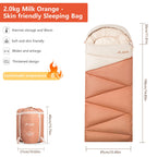 Ultralight Camping Sleeping Bag, Warm Cotton Envelope Design, 4 Season Backpacking Gear for Outdoor Adventures, Wholesale Luxury for Travelers