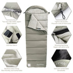Sleeping Bag for Camping, Cotton Double Person, Spliceable Design, Warm for Summer and Winter, Wholesale Luxury Outdoor Gear