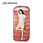 Large Camping Sleeping Bag, Lightweight 3 Season, Loose Widen Design, Long Size for Adults, Hiking and Fishing, Wholesale Luxury Outdoor Gear