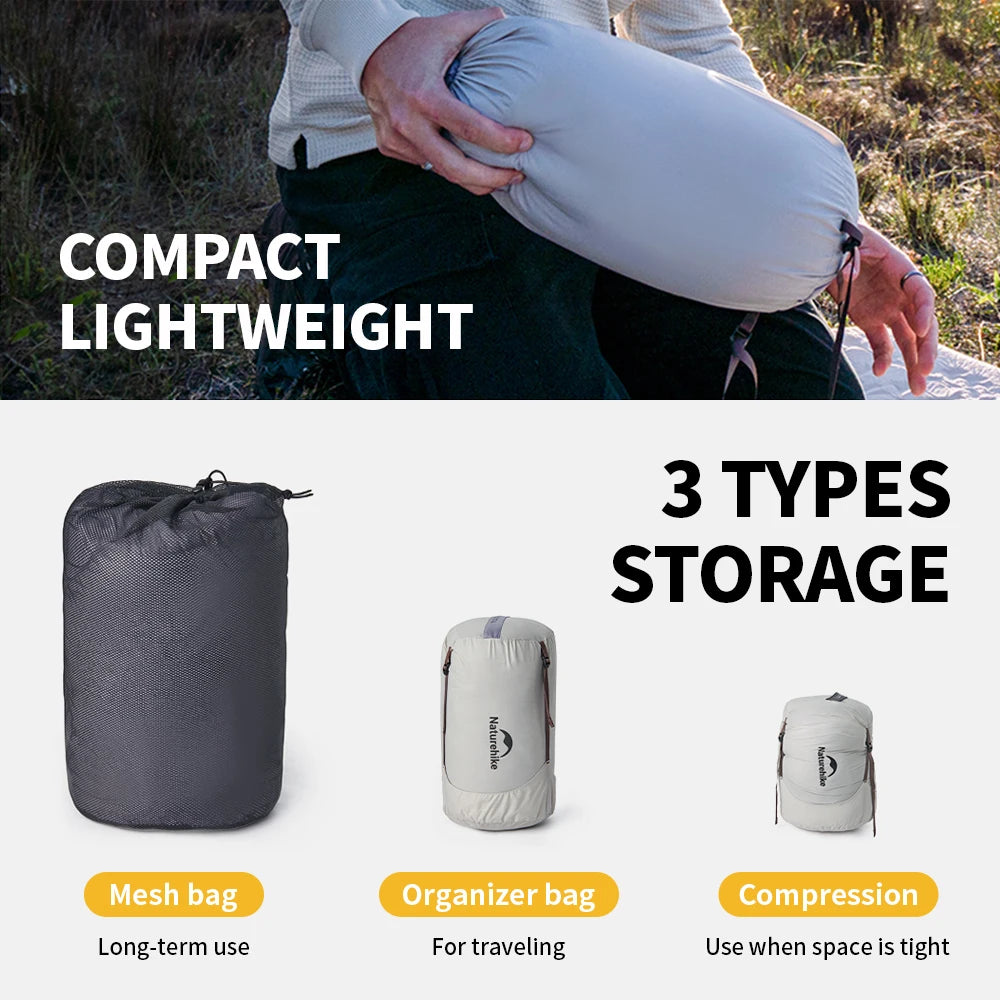 Sleeping Bag, Duck Down, Waterproof, Ultralight, Lightweight, Winter Camping, Hiking Gear, for Men and Women, Wholesale Luxury