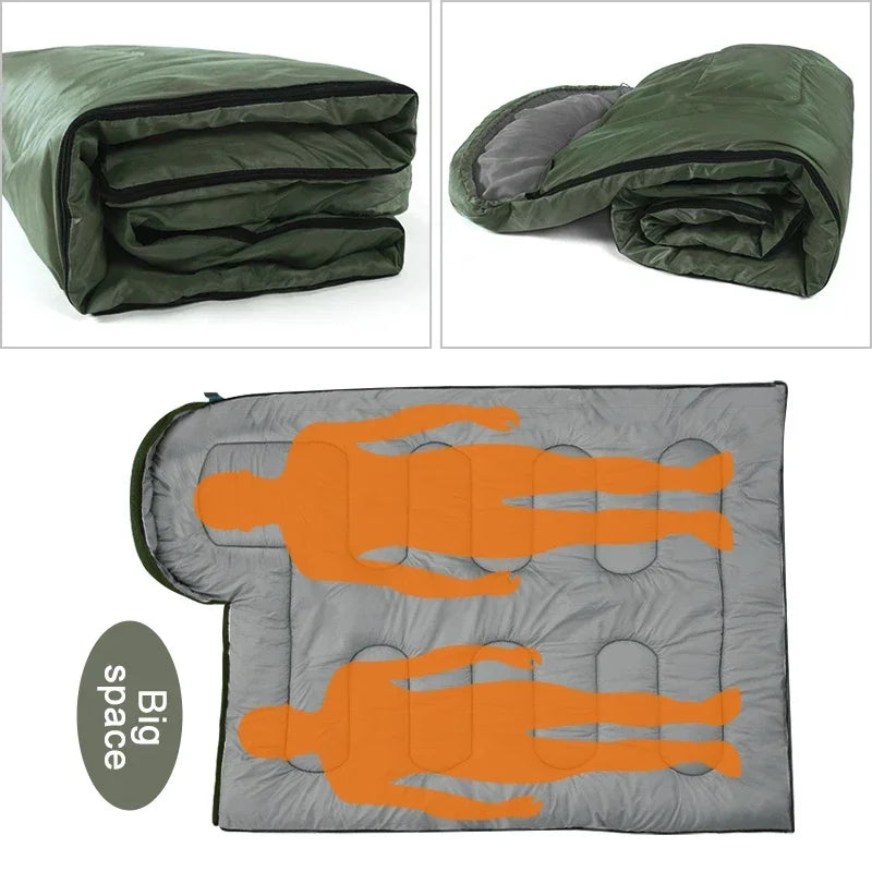 Camping Sleeping Bag, Ultralight Waterproof Envelope, All Season Warm for Hiking, Outdoor Travel, Wholesale Luxury Comfort for Adventure
