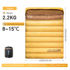 Camping Sleeping Bag for 2 People, Portable Four Seasons, Waterproof, Lightweight, Ideal for Hiking and Travel, Luxury Design, Wholesale Options Available