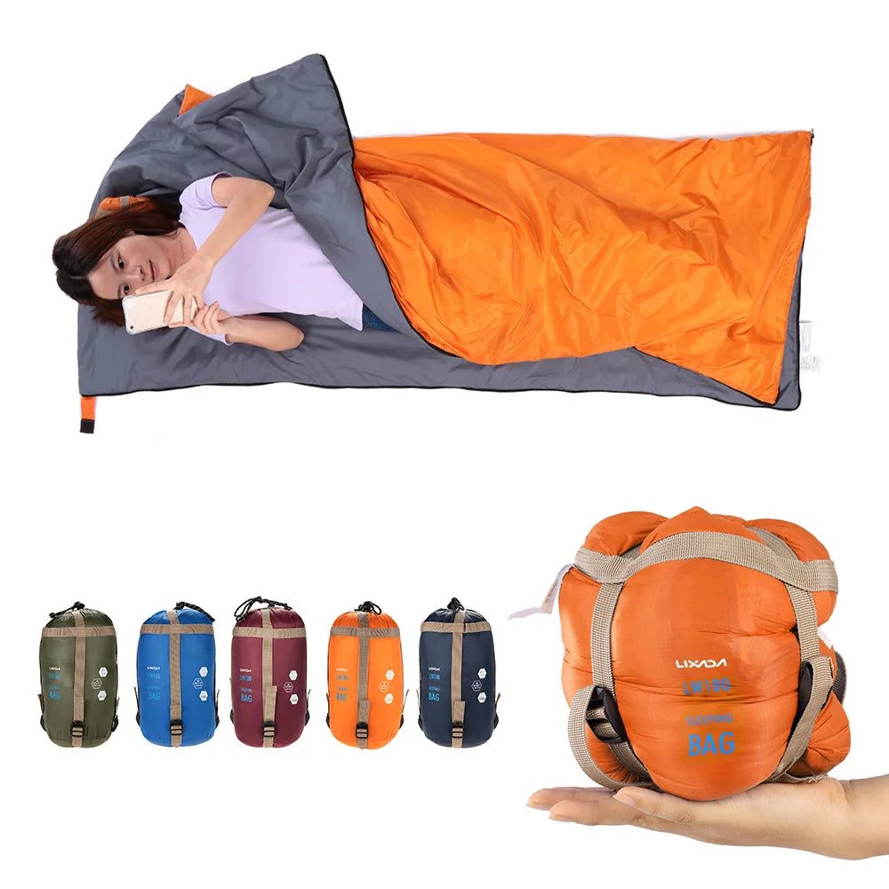 Envelope Sleeping Bag, Ultralight 190*75cm, Waterproof, Compact Travel Gear for Adults, Luxury Comfort, Wholesale Mini Walking Beach Sleeping Bags