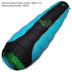 Sleeping Bag, Thick Four-Hole Cotton Filling, Winter Thermal Comfort, Camping Travel Gear, Luxury Wholesale for Outdoor Enthusiasts