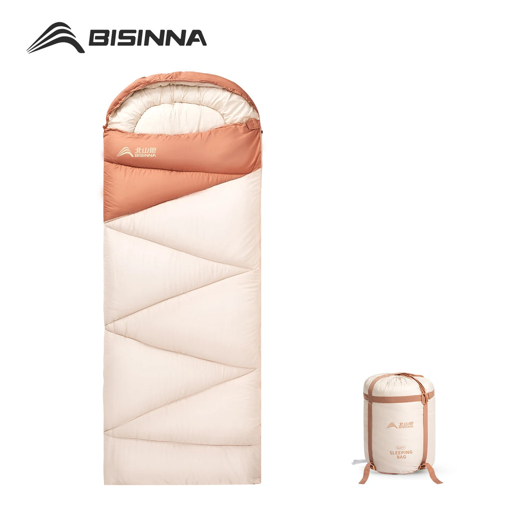 Ultralight Camping Sleeping Bag, Warm Cotton Envelope Design, 4 Season Backpacking Gear for Outdoor Adventures, Wholesale Luxury for Travelers