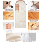 Ultralight Camping Sleeping Bag, Warm Cotton Envelope Design, 4 Season Backpacking Gear for Outdoor Adventures, Wholesale Luxury for Travelers