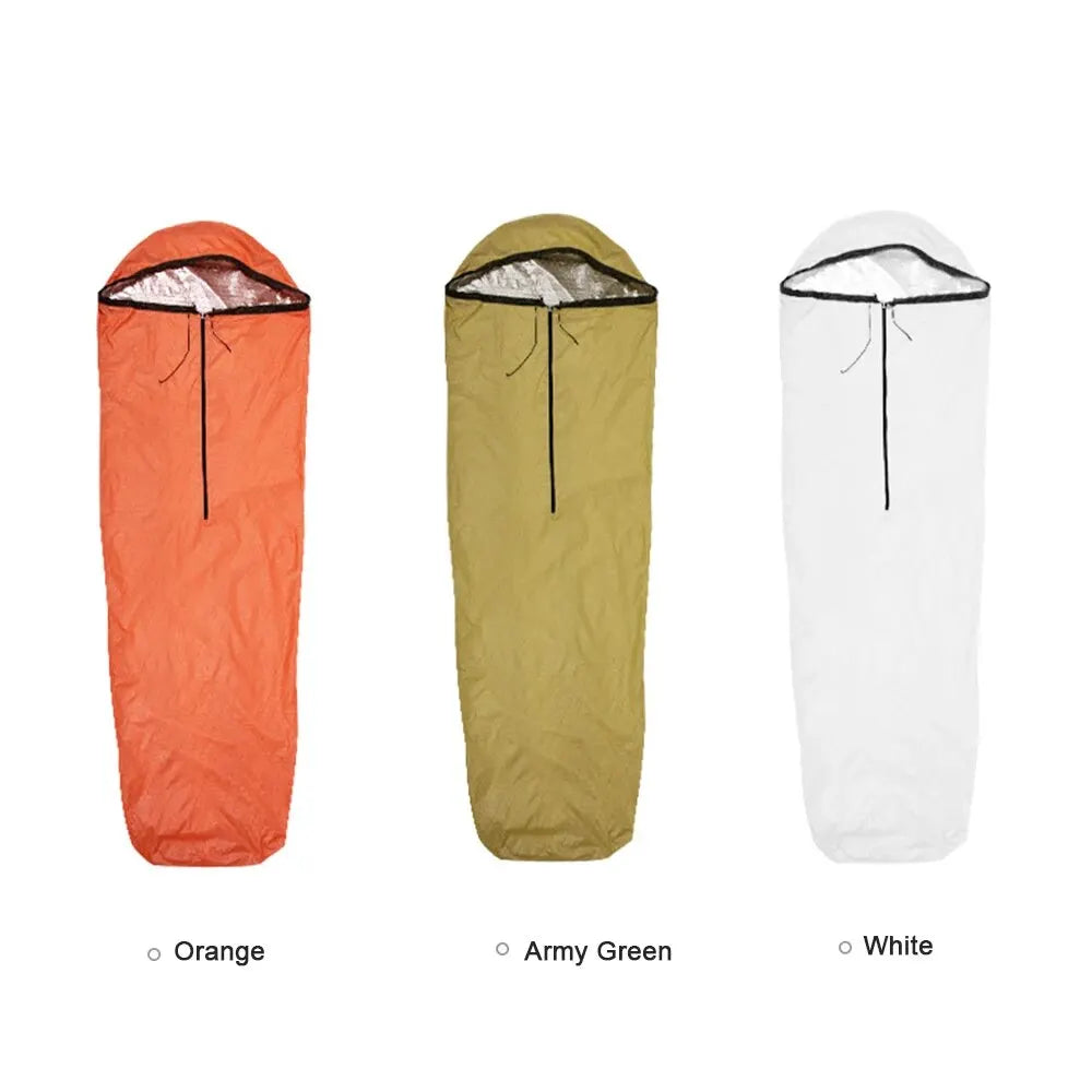 Emergency Sleeping Bag, Lightweight Waterproof Heat Reflective, Thermal Survival Gear for Outdoor Adventure, Luxury Camping Gear, Wholesale Options Available