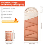 Ultralight Camping Sleeping Bag, Warm Cotton Envelope Design, 4 Season Backpacking Gear for Outdoor Adventures, Wholesale Luxury for Travelers