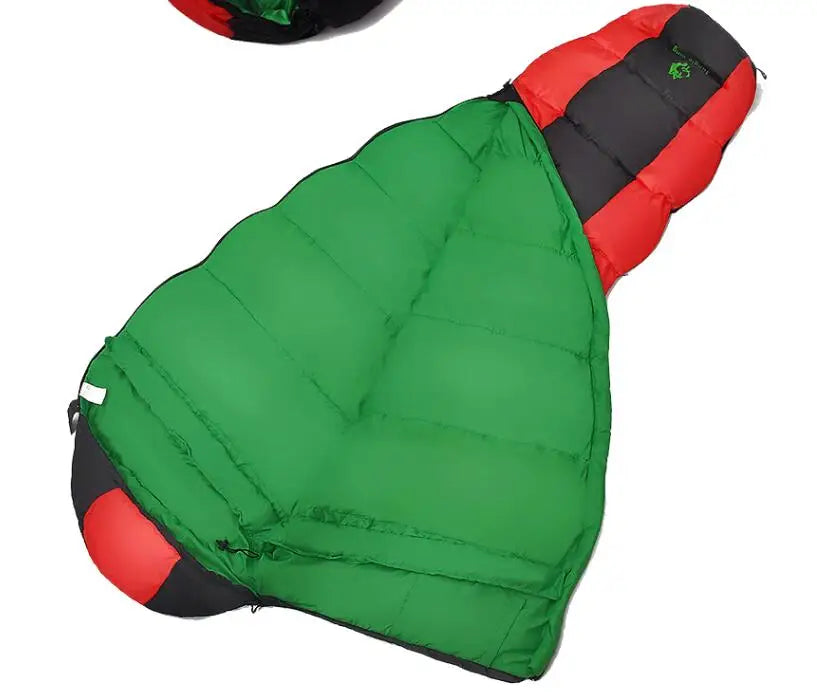 Sleeping Bag, Thick Four-Hole Cotton Filling, Winter Thermal Comfort, Camping Travel Gear, Luxury Wholesale for Outdoor Enthusiasts