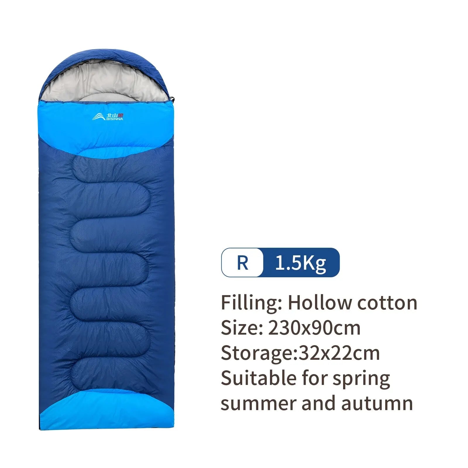 Camping Sleeping Bag, Ultralight Waterproof Winter Envelope, Warm for Outdoor Travel, Hiking, Backpacking, Wholesale Luxury