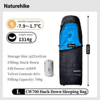 Sleeping Bag, Duck Down, Waterproof, Ultralight, Lightweight, Winter Camping, Hiking Gear, for Men and Women, Wholesale Luxury