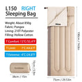 Naturehike L150 Ultralight Sleeping Bag for Adults - All-Season, Splicing Design, Ideal for Camping, Travel, and Hotel Use - Machine Washable