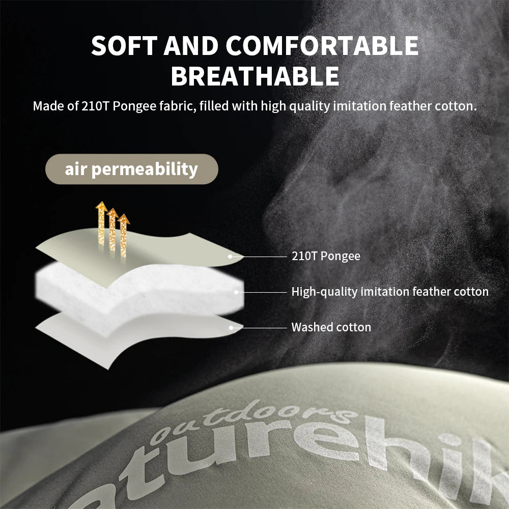 Sleeping Bag for Camping, Cotton Double Person, Spliceable Design, Warm for Summer and Winter, Wholesale Luxury Outdoor Gear