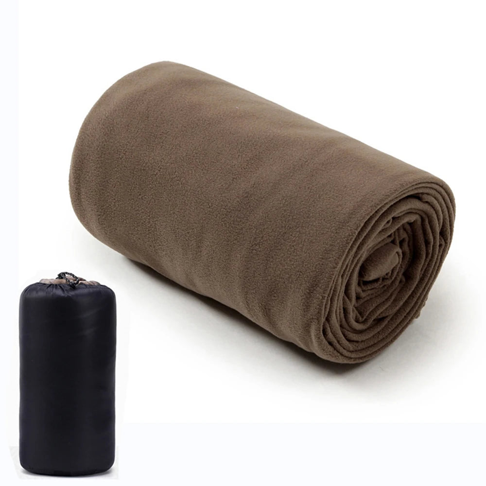 Fleece Sleeping Bag, Portable Ultra-Light Polar Travel Sheets, Warm Camping Bed Liner for Adults, Luxury Wholesale Outdoor Gear