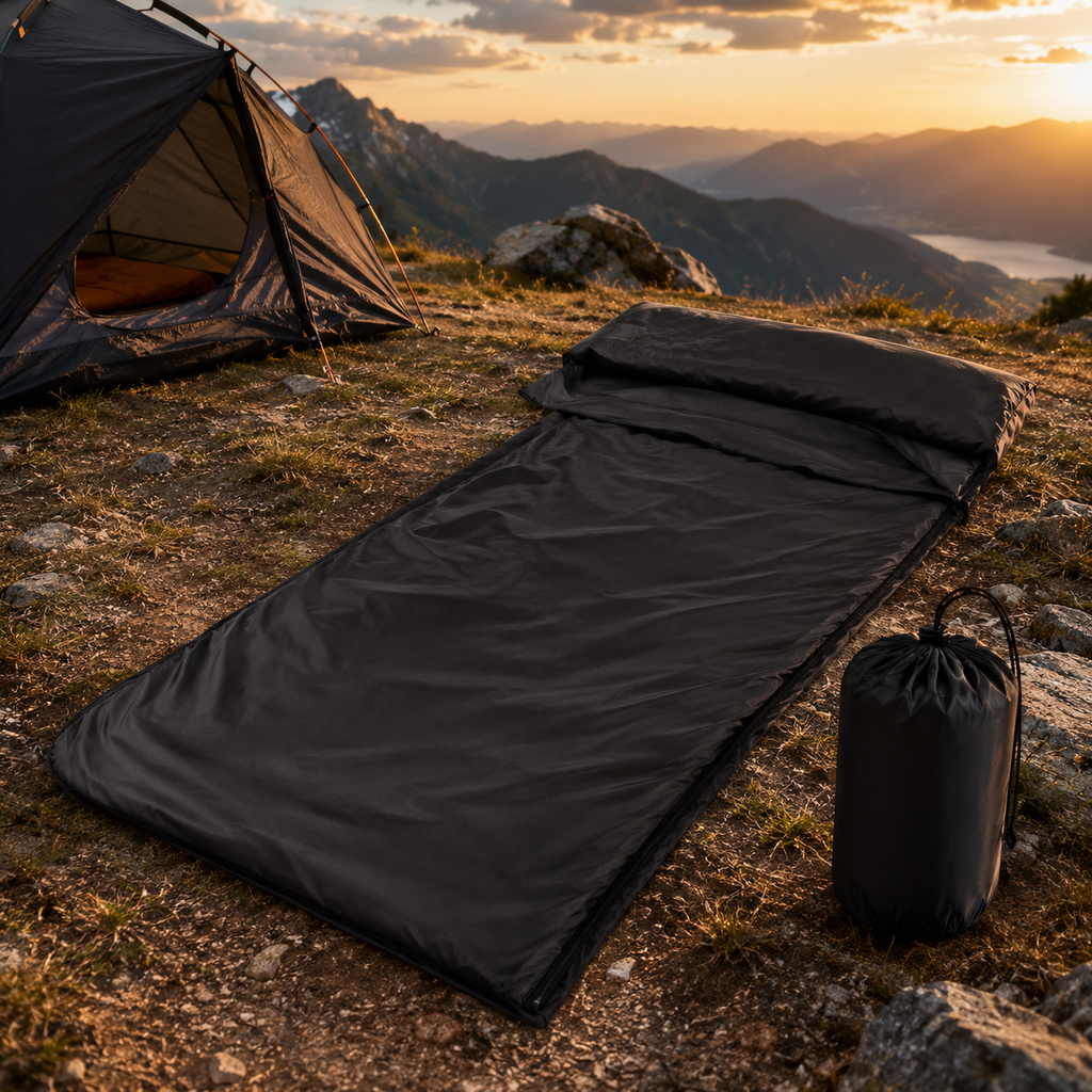 Fleece Sleeping Bag, Portable Ultra-Light Polar Travel Sheets, Warm Camping Bed Liner for Adults, Luxury Wholesale Outdoor Gear